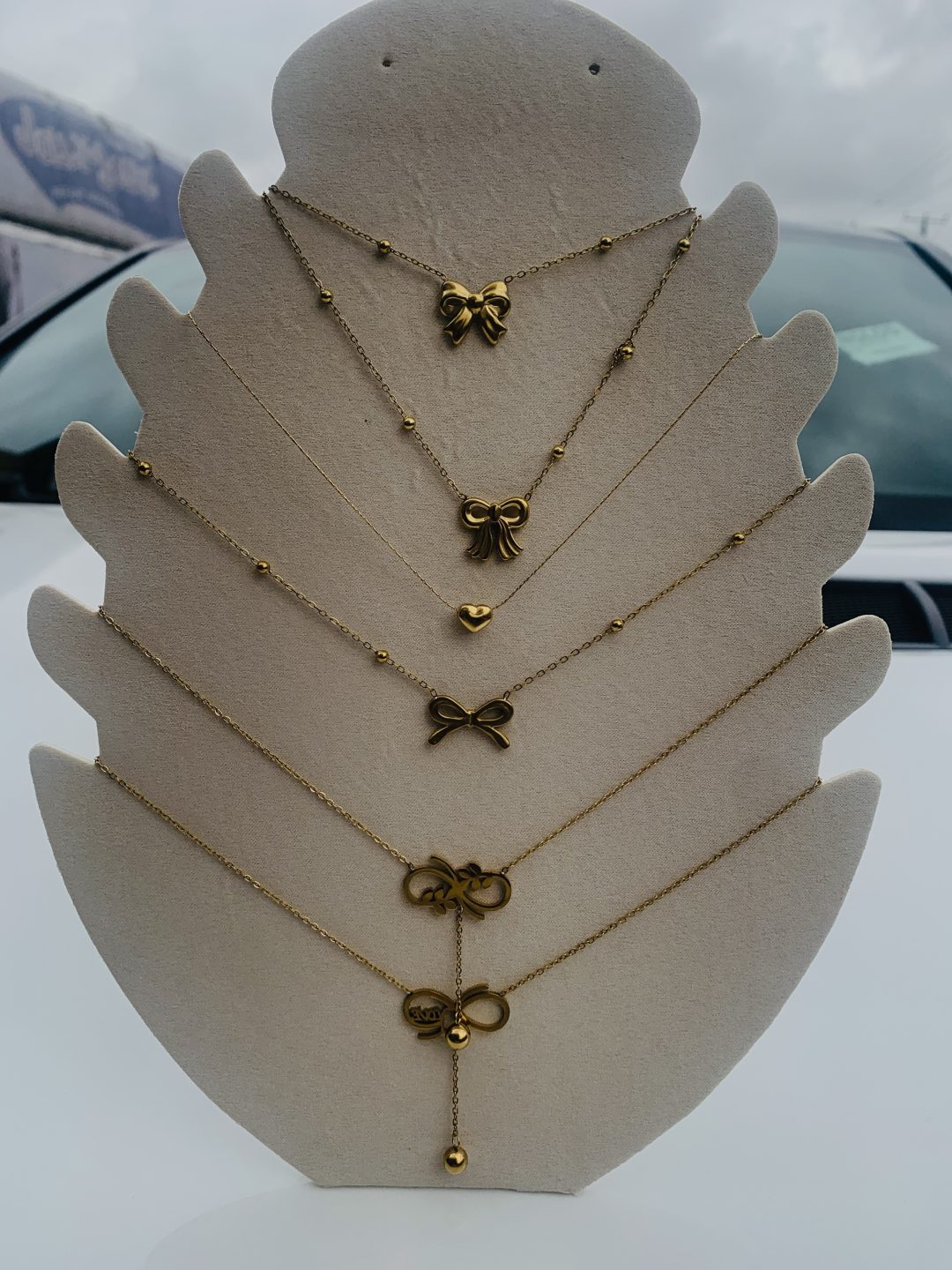 Half dozen of titanium steel necklace 001 - Image 6