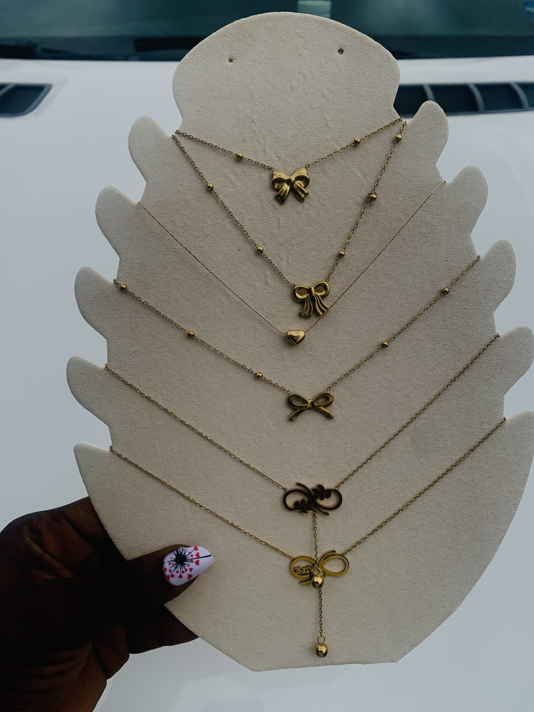 Half dozen of titanium steel necklace 001 - Image 4