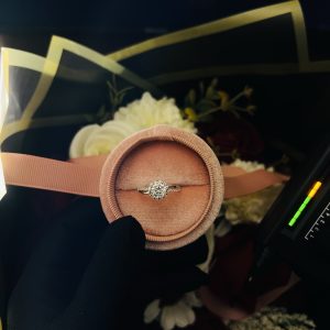 Moissanite ring 007