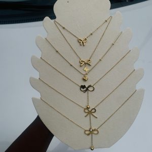 Half dozen of titanium steel necklace 002