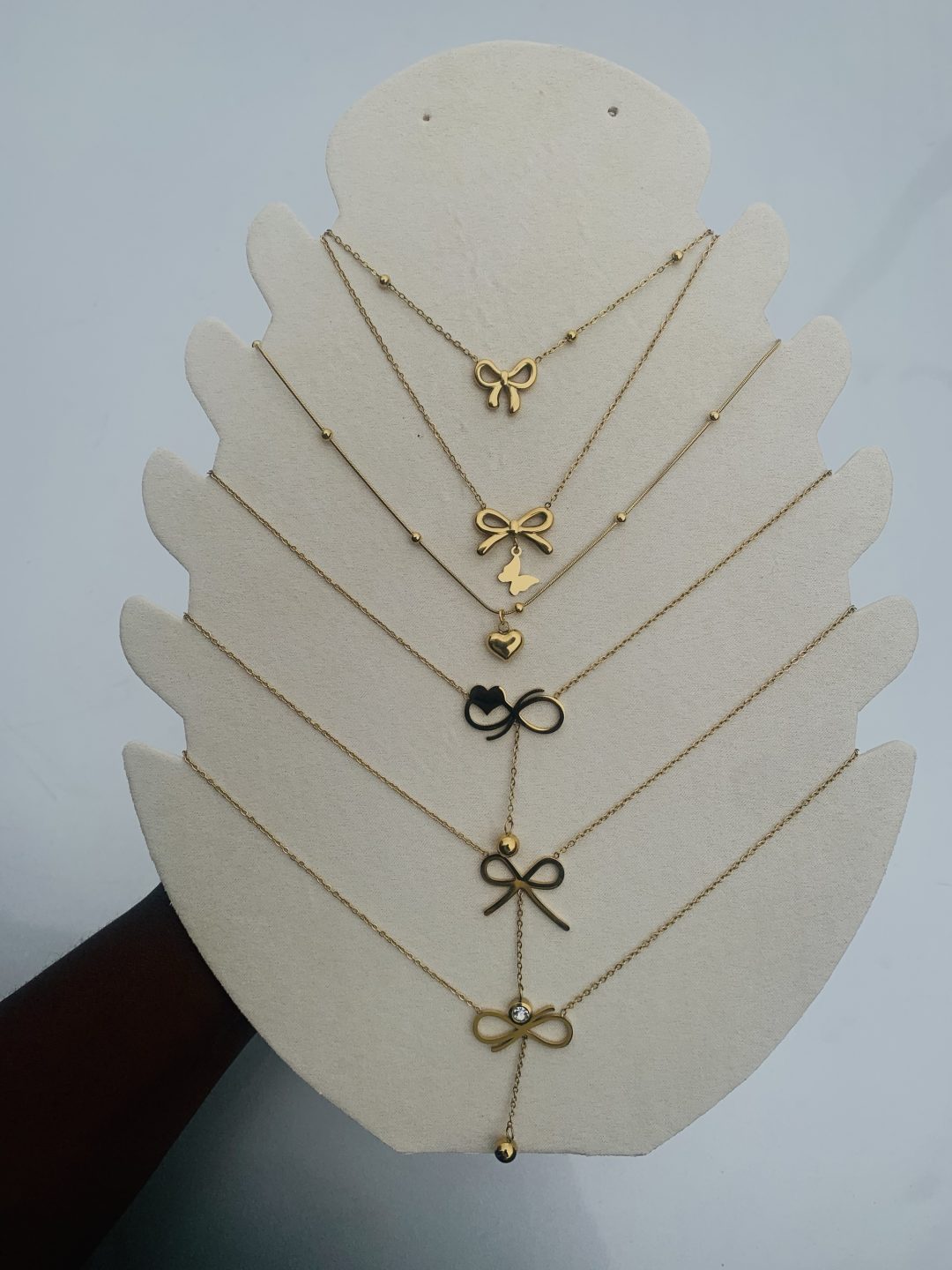 Half dozen of titanium steel necklace 002 - Image 2