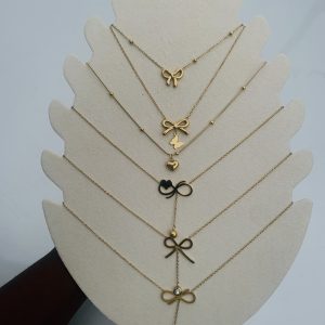 Half dozen of titanium steel necklace 002