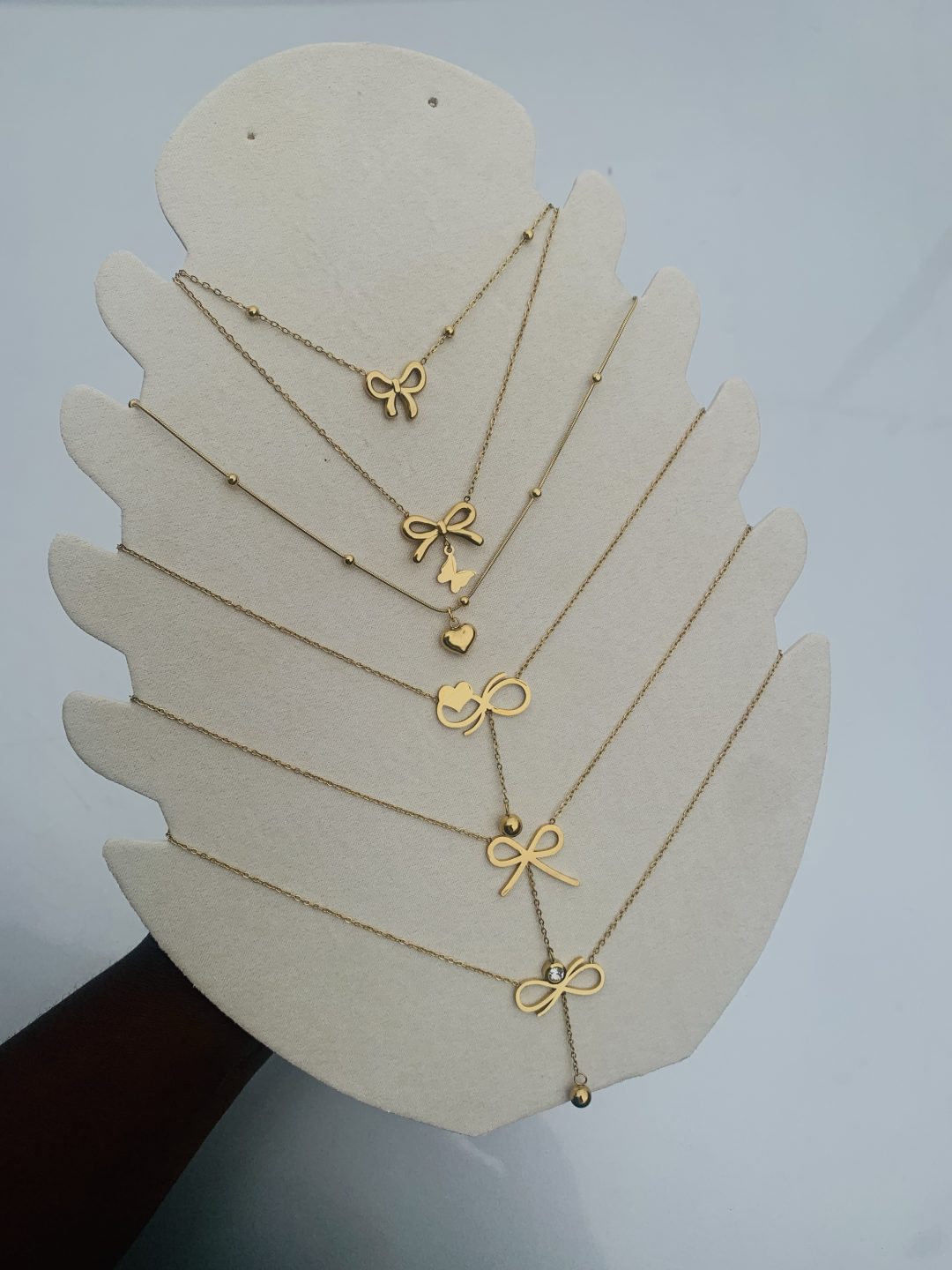 Half dozen of titanium steel necklace 002 - Image 3