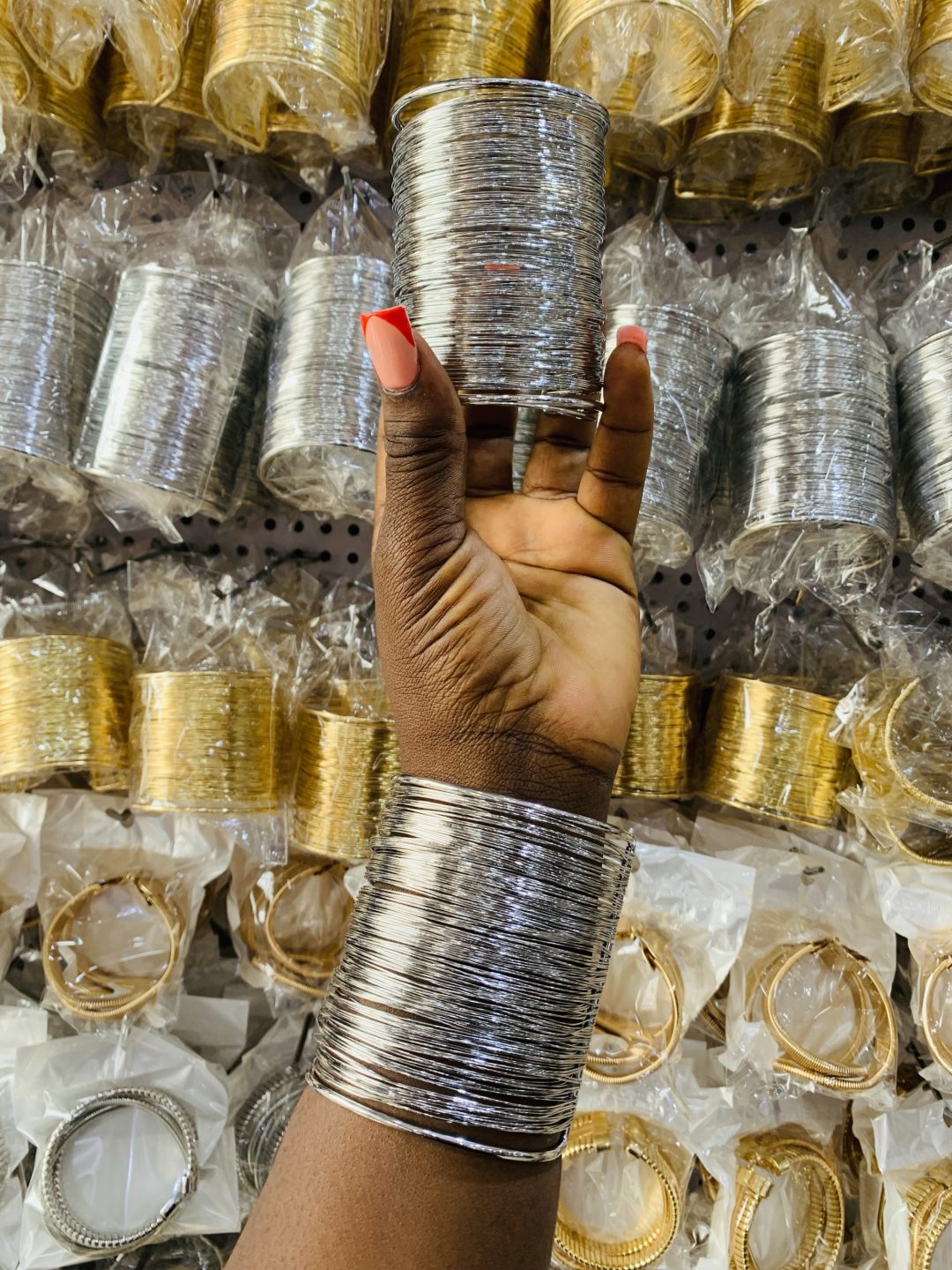 Dona medium silver bracelet