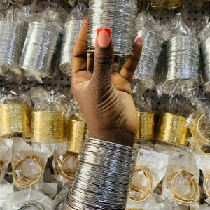Dona medium silver bracelet