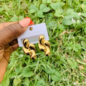 Stainless steel earring 001