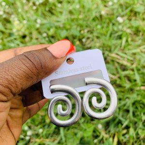 Stainless steel earrings 007