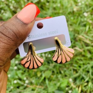 Stainless steel earrings 009