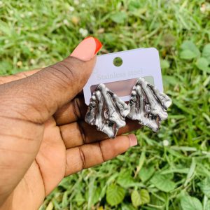 Stainless steel earrings 012