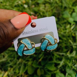 Stainless steel earrings 013