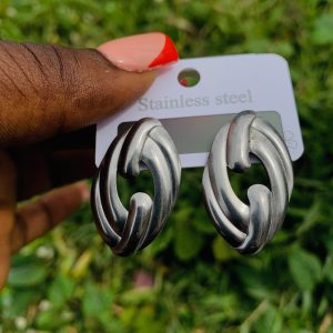 Stainless steel earrings 014