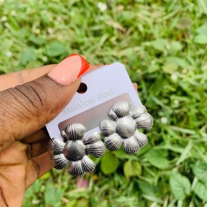 Stainless steel earrings 015