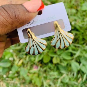 Stainless steel earrings 016
