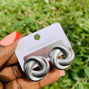 Stainless steel earrings 019
