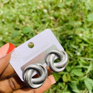 Stainless steel earrings 019