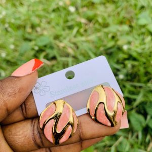 Stainless steel earrings 021