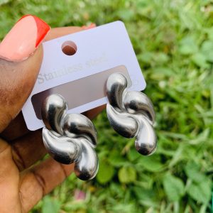 Stainless steel earrings 022