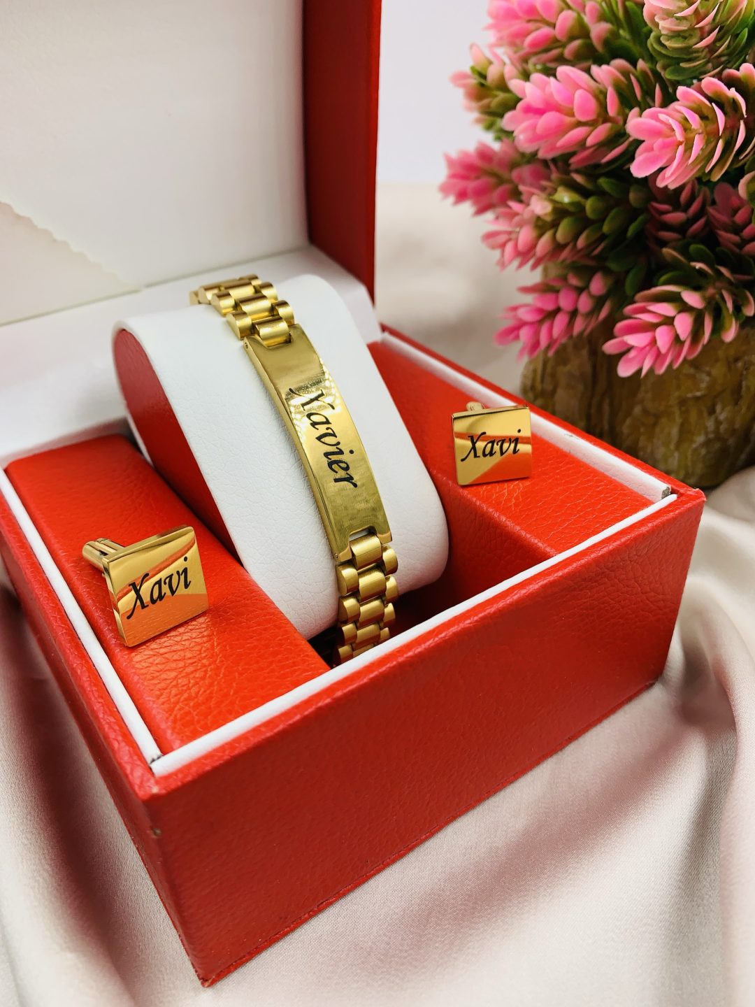 Engraved Rolex gold male set - Image 2