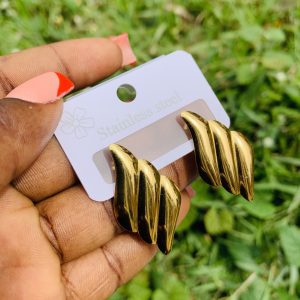 Stainless steel earrings 023