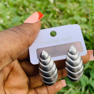 Stainless steel earrings 024