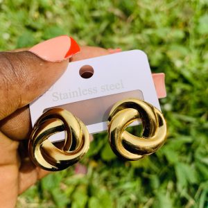 Stainless steel earrings 025