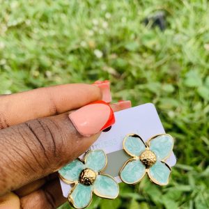 Stainless steel earrings 027
