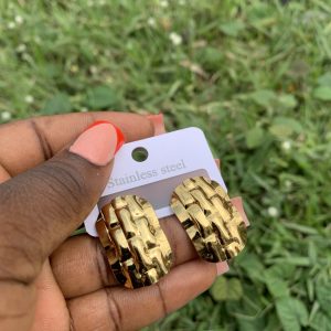 Stainless steel earrings 031