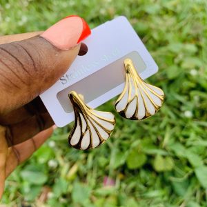 Stainless steel earrings 032