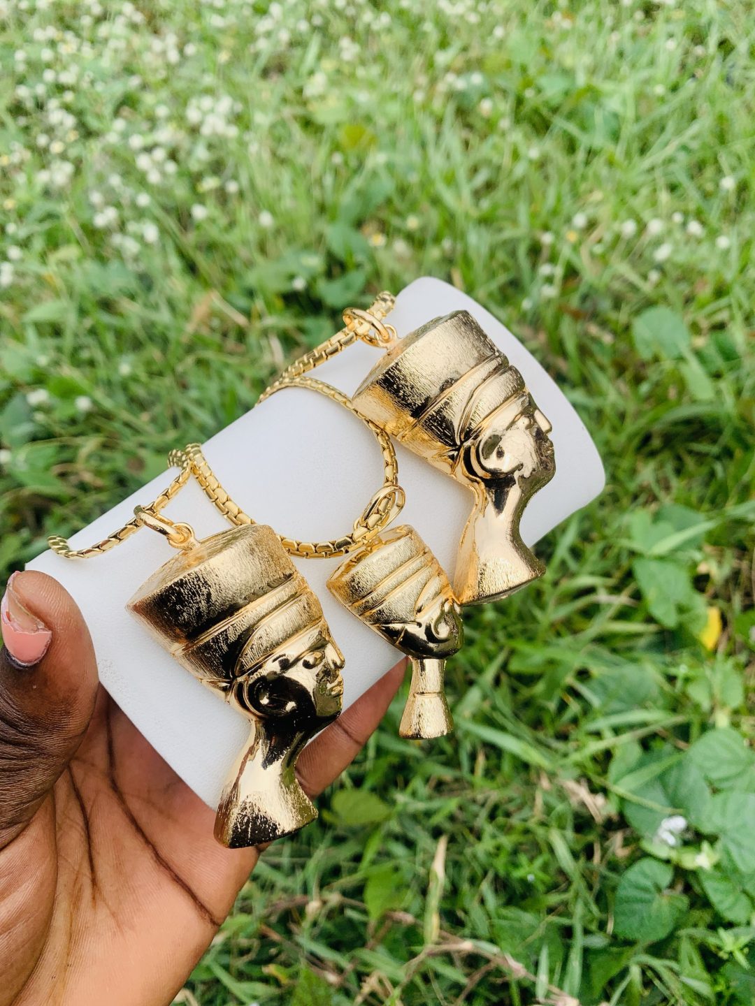 Male Gold Steel necklace 005