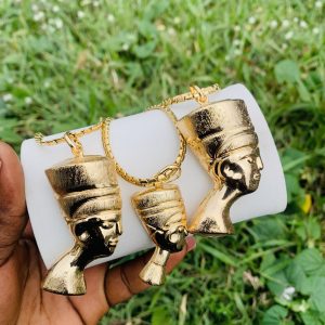 Male Gold Steel necklace 005