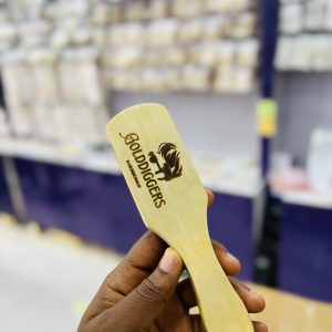 Engraved wooden beards/hair brush