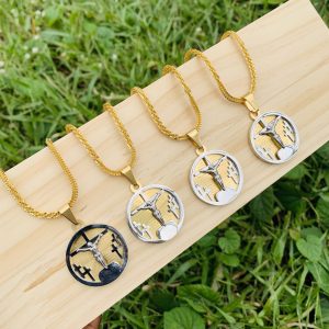 Male Steel necklace 004