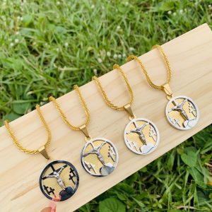Male Steel necklace 004