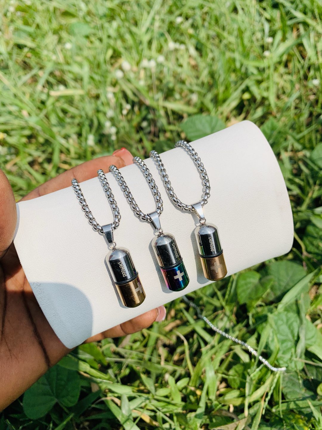 Male steel necklace 007