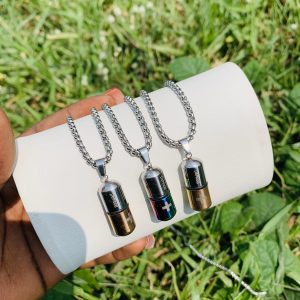Male steel necklace 007