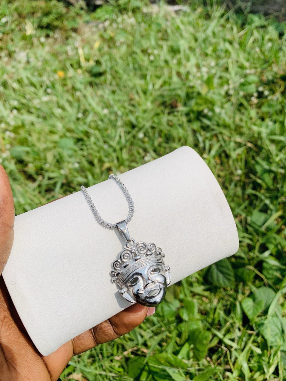 Male steel necklace 010