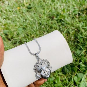 Male steel necklace 010