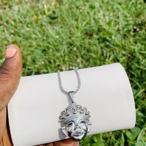 Male steel necklace 010