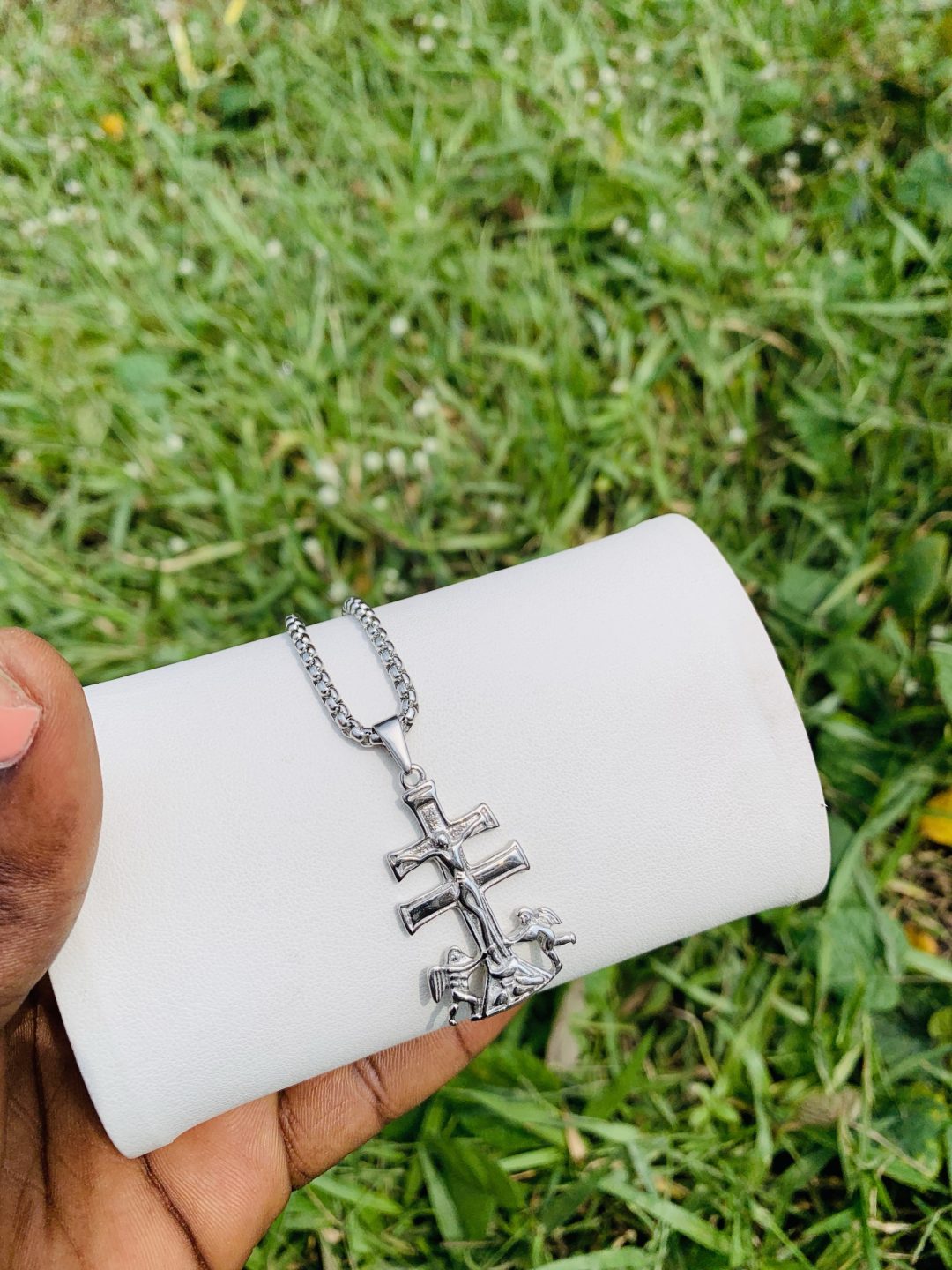 Male steel necklace 011