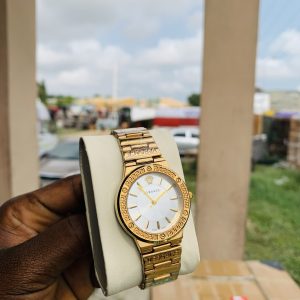 Versace gold watch