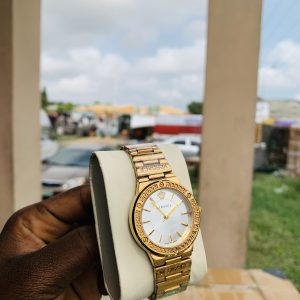 Versace gold watch