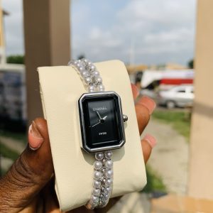 Channel silver black face