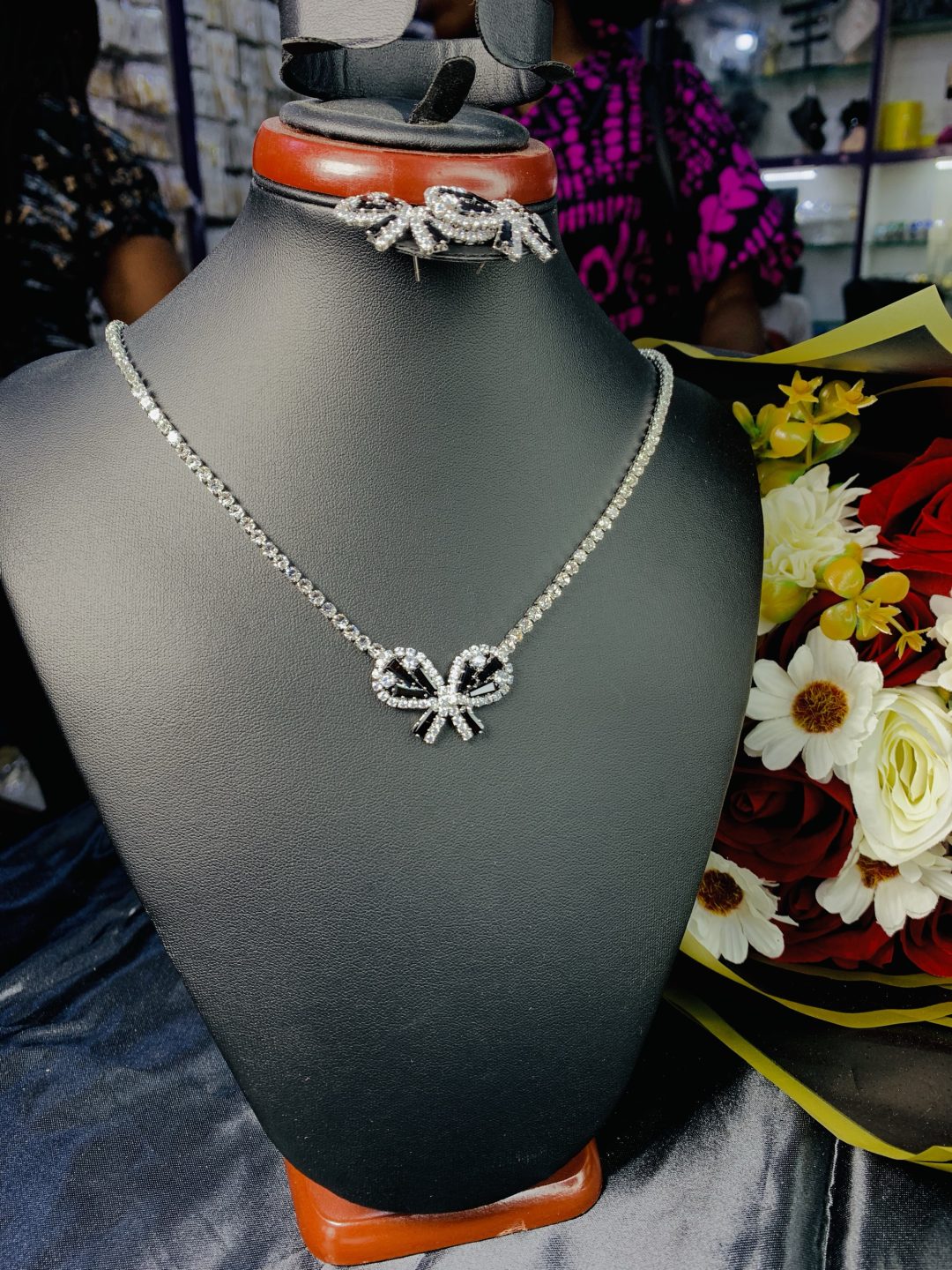 Black stone butterfly fashion set 007 - Image 2