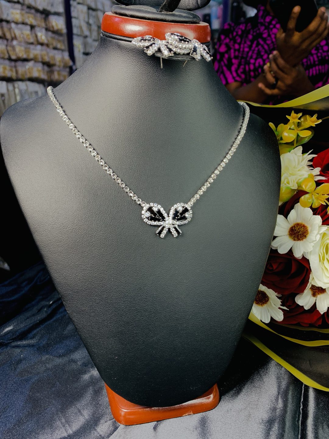 Black stone butterfly fashion set 007 - Image 3
