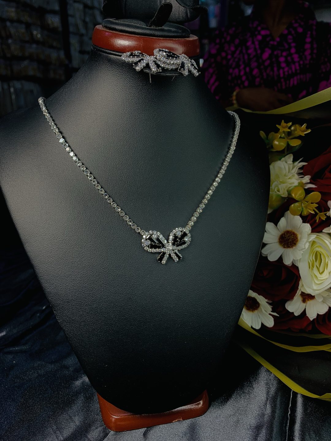 Black stone butterfly fashion set 007 - Image 4