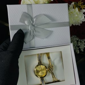 Rebirth gold watch combo comes with exact box