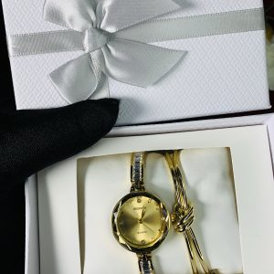 Rebirth gold watch combo comes with exact box