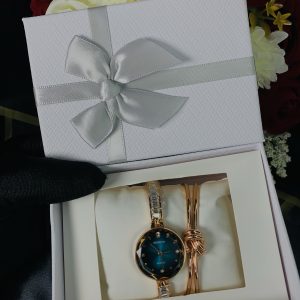 Rebirth Rosegold watch combo comes with exact