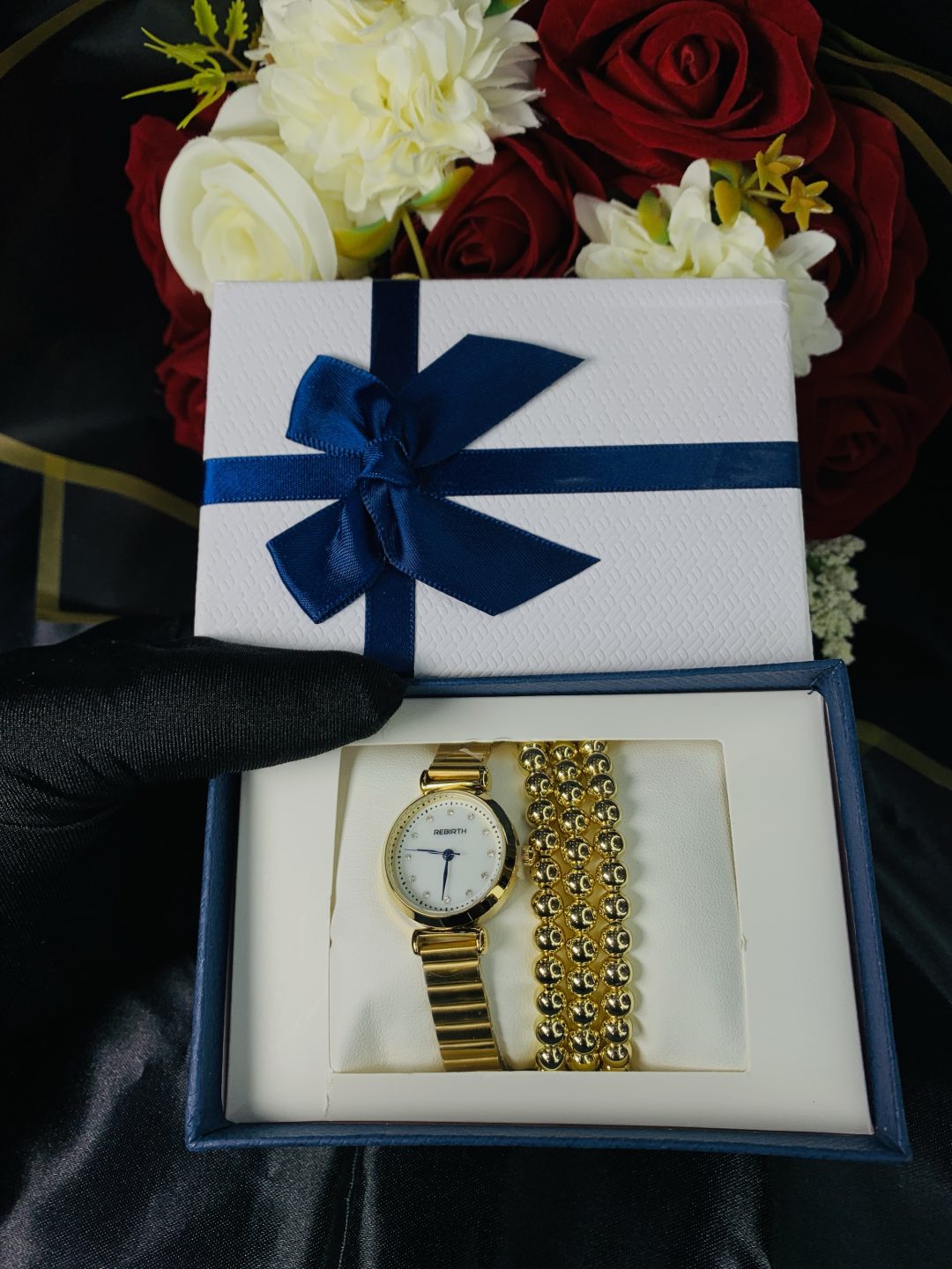 Rebirth gold ice dial combo comes with exact box - Image 3