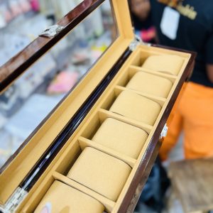 Engraved 6 slot Formica box